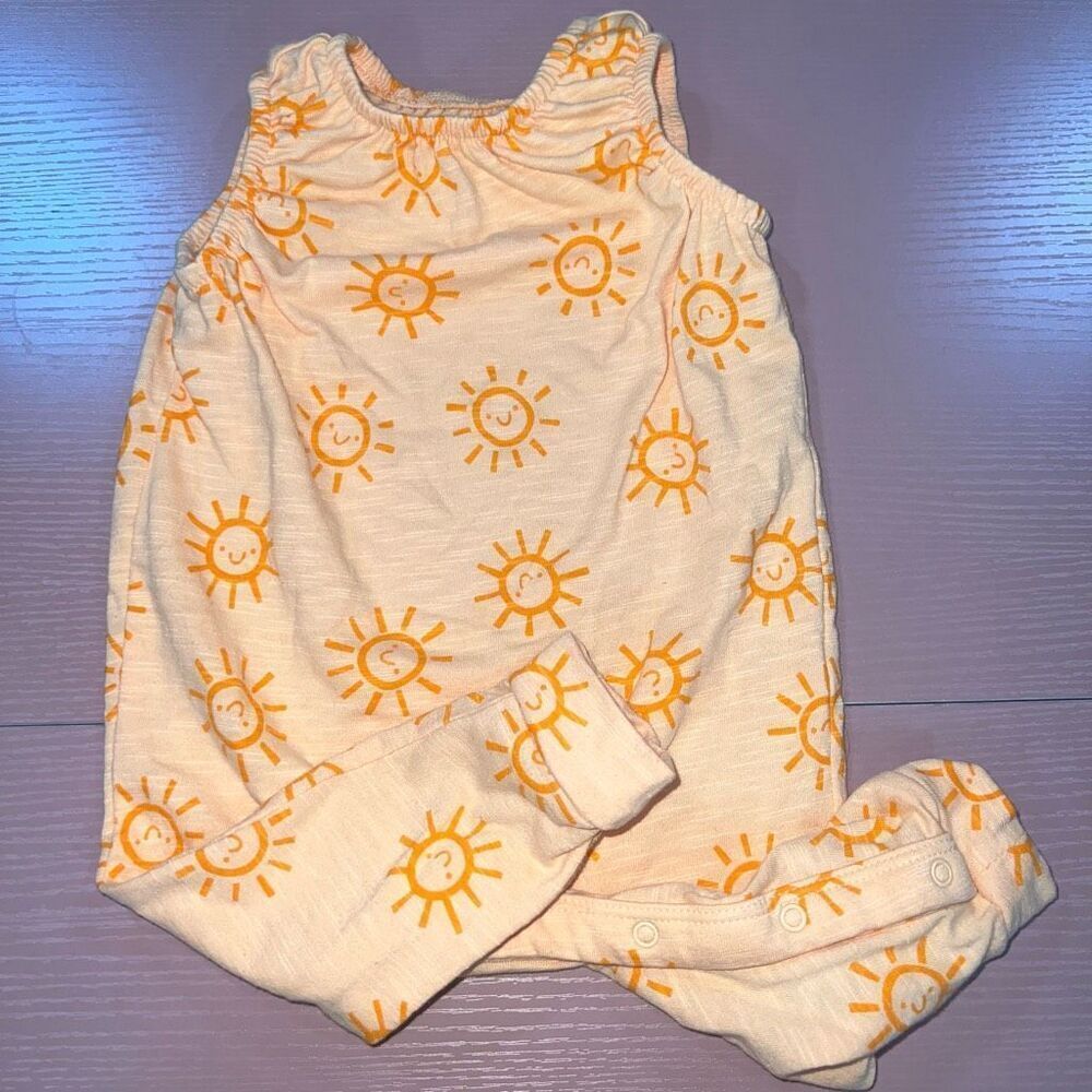 🏈 Cat & Jack Orange Suns Jumpsuit